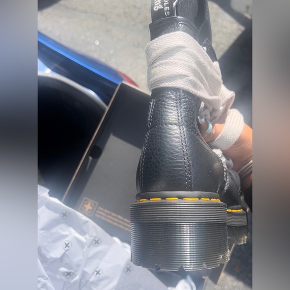 Rick Owen X Doc Martens 1460’s (NEVER WORN/WRONG SIZE) - Picture 6 of 11